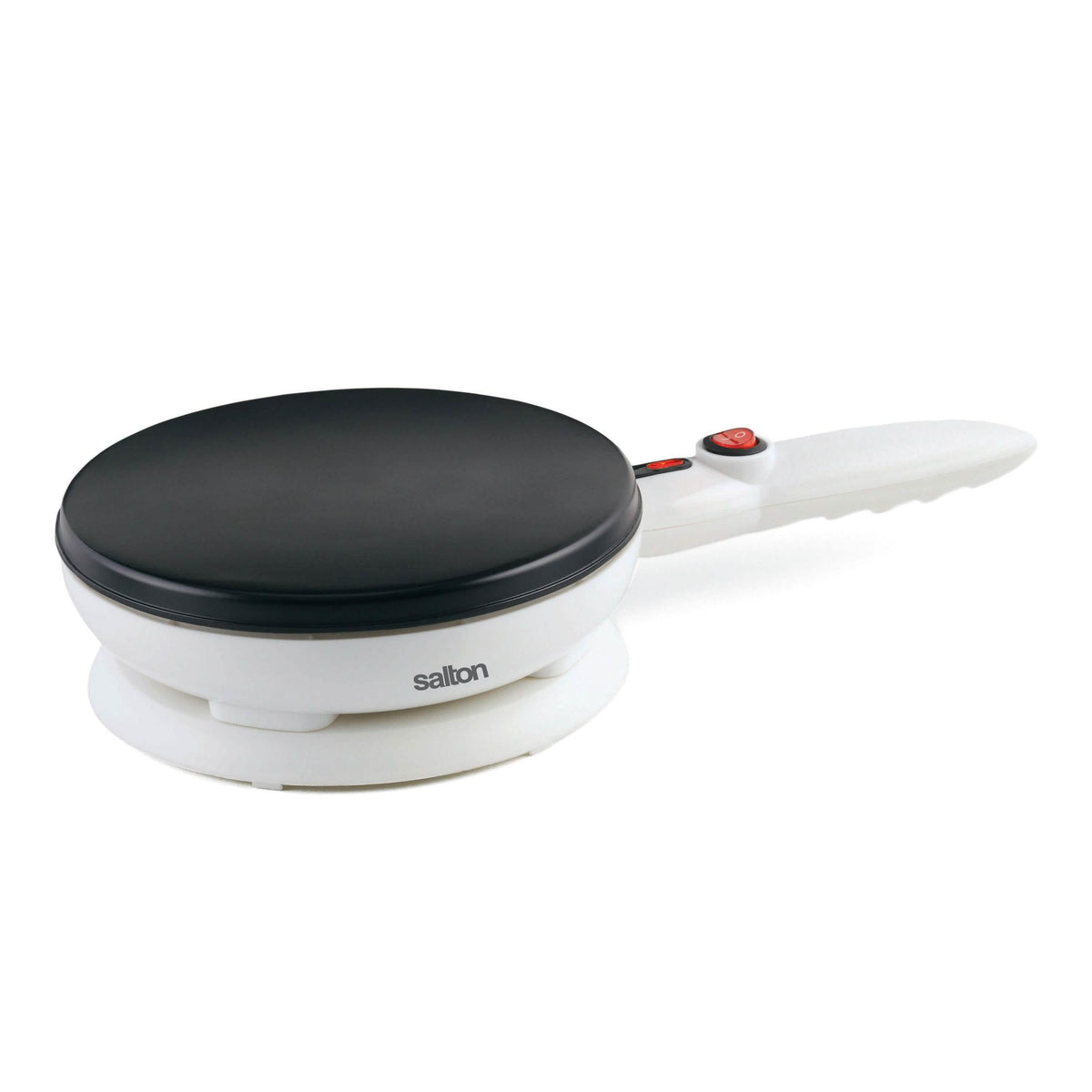 Salton Crepe Maker & Tortilla - Cordless - Non Stick - Batter Dish - A-1 Thread Vault