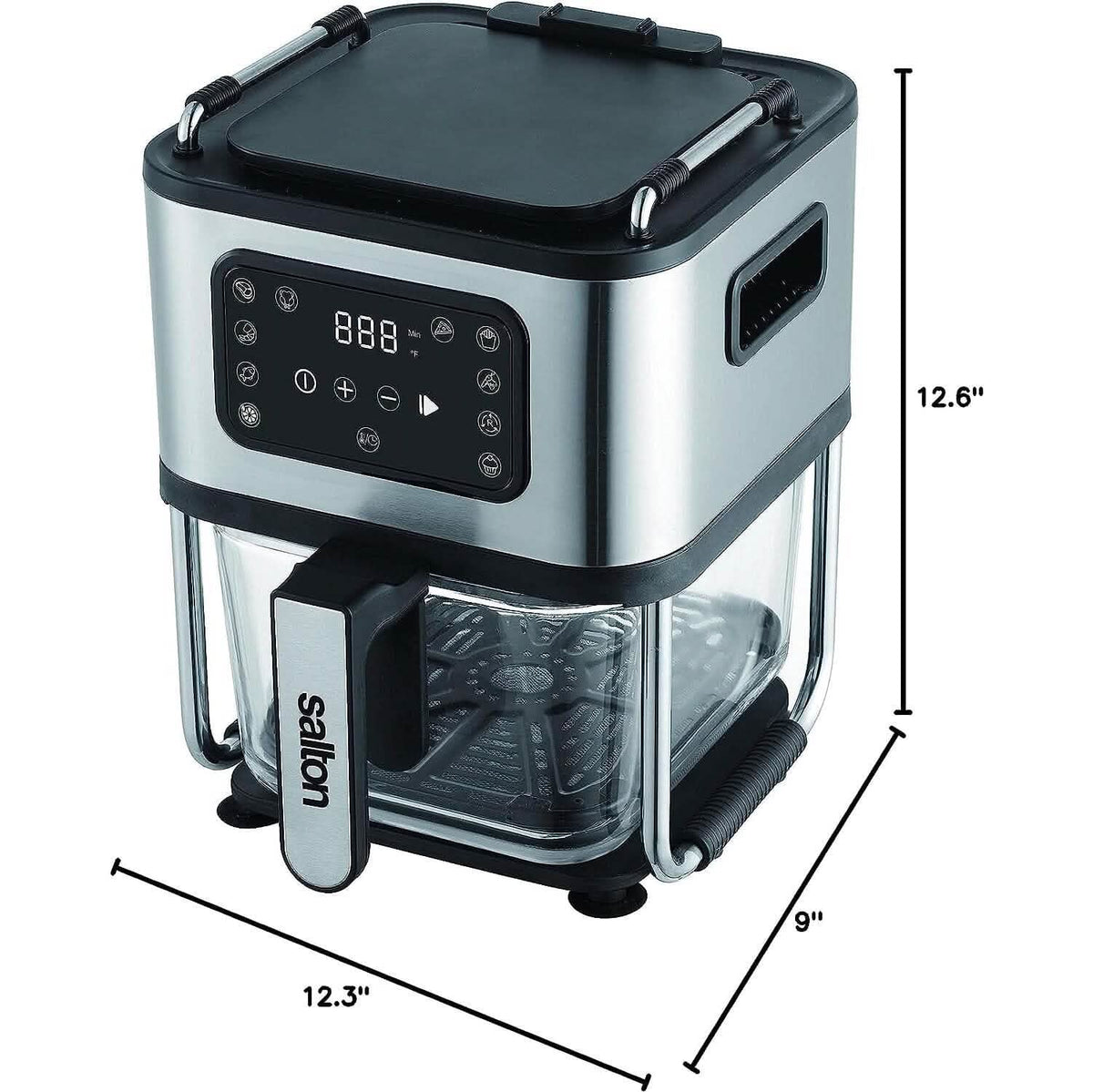 Salton Flip and Cook 3-in-1 Air Fryer, Grill & Dehydrator - A-1 Thread Vault