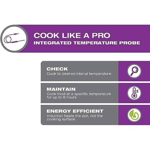 Salton Induction Cooktop with Temperature Probe - A-1 Thread Vault