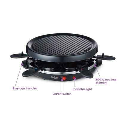 Salton Party Grill & Raclette - 6 Person - A-1 Thread Vault