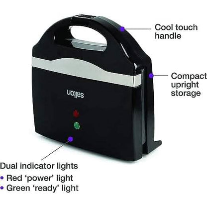 Salton Pocket Sandwich Maker - Black - A-1 Thread Vault