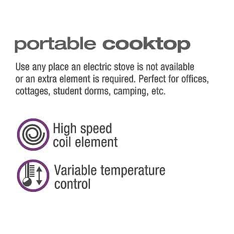 Salton Portable Electric Cooktop - A-1 Thread Vault