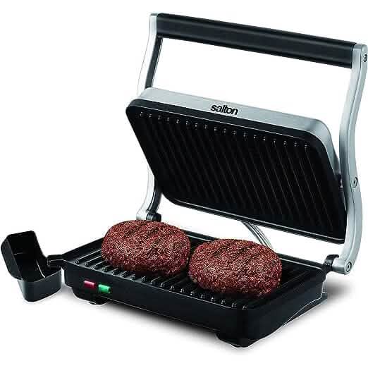 Salton Stainless Steel Panini Grill - A-1 Thread Vault