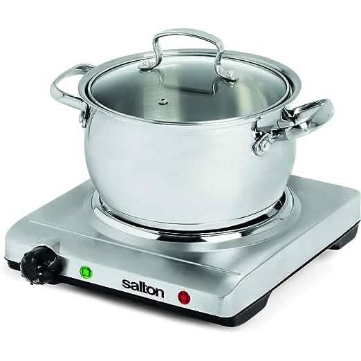 Salton Stainless Steel Portable Cooktop - A-1 Thread Vault