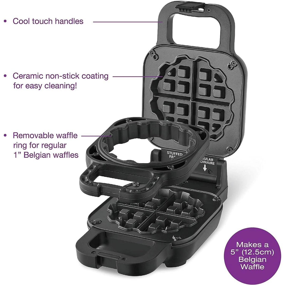 Salton Stuffed Belgian Waffle Maker - A-1 Thread Vault