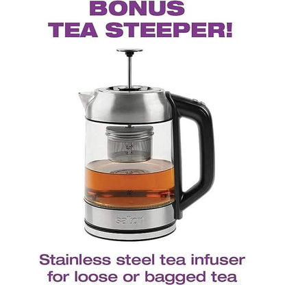Salton Temperature Control Kettle & Tea Steeper 1.7 L/Qt - A-1 Thread Vault