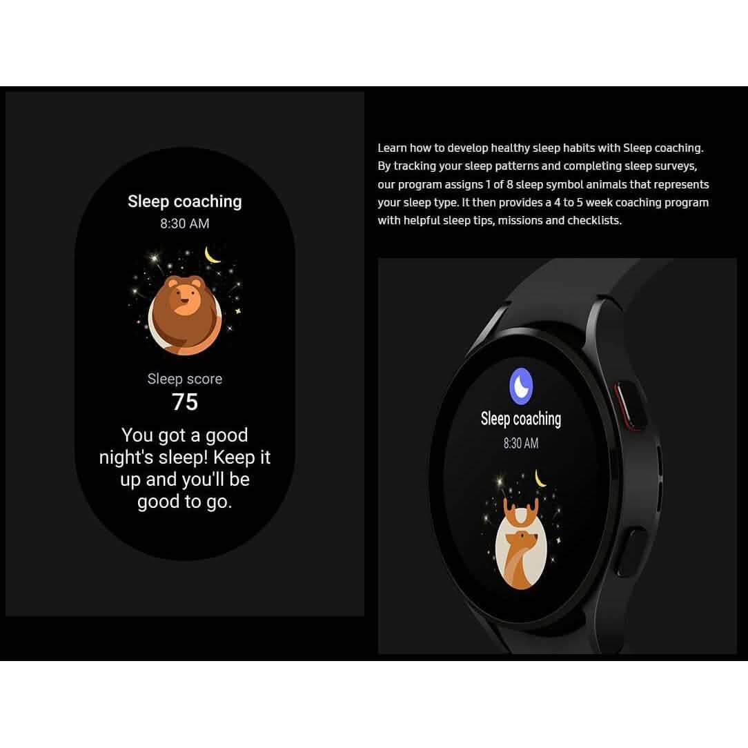Samsung Electronics Galaxy Watch 4 Classic 46mm Smartwatch with ECG Monitor Tracker (Refurbished) - A-1 Thread Vault