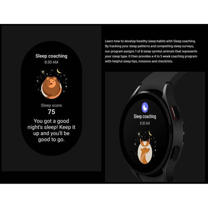 Samsung Electronics Galaxy Watch 4 Classic 46mm Smartwatch with ECG Monitor Tracker (Refurbished) - A-1 Thread Vault