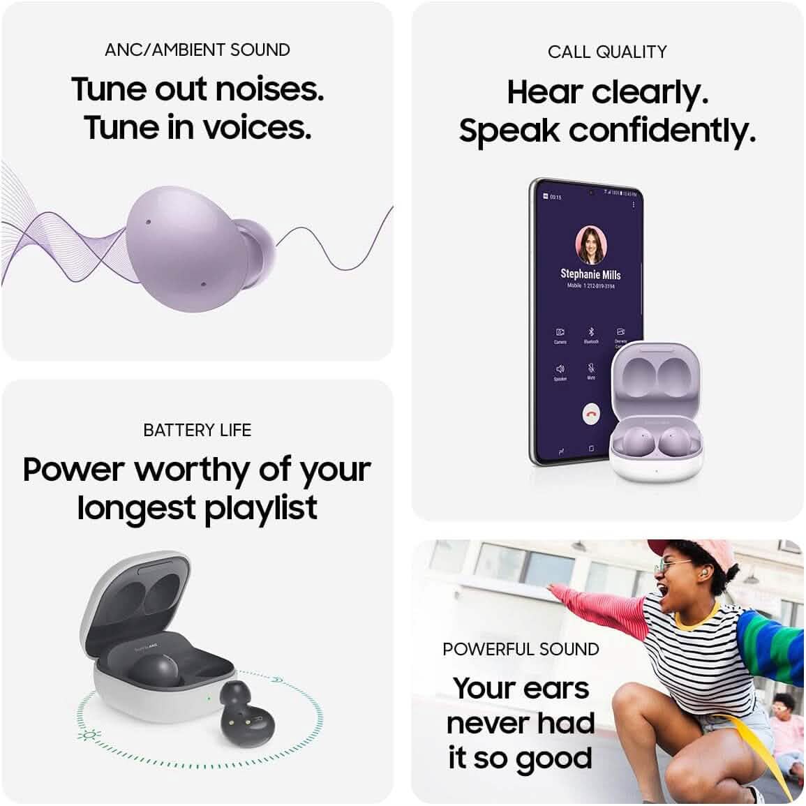 Samsung Galaxy Buds 2 True Wireless Bluetooth Earbuds - A-1 Thread Vault