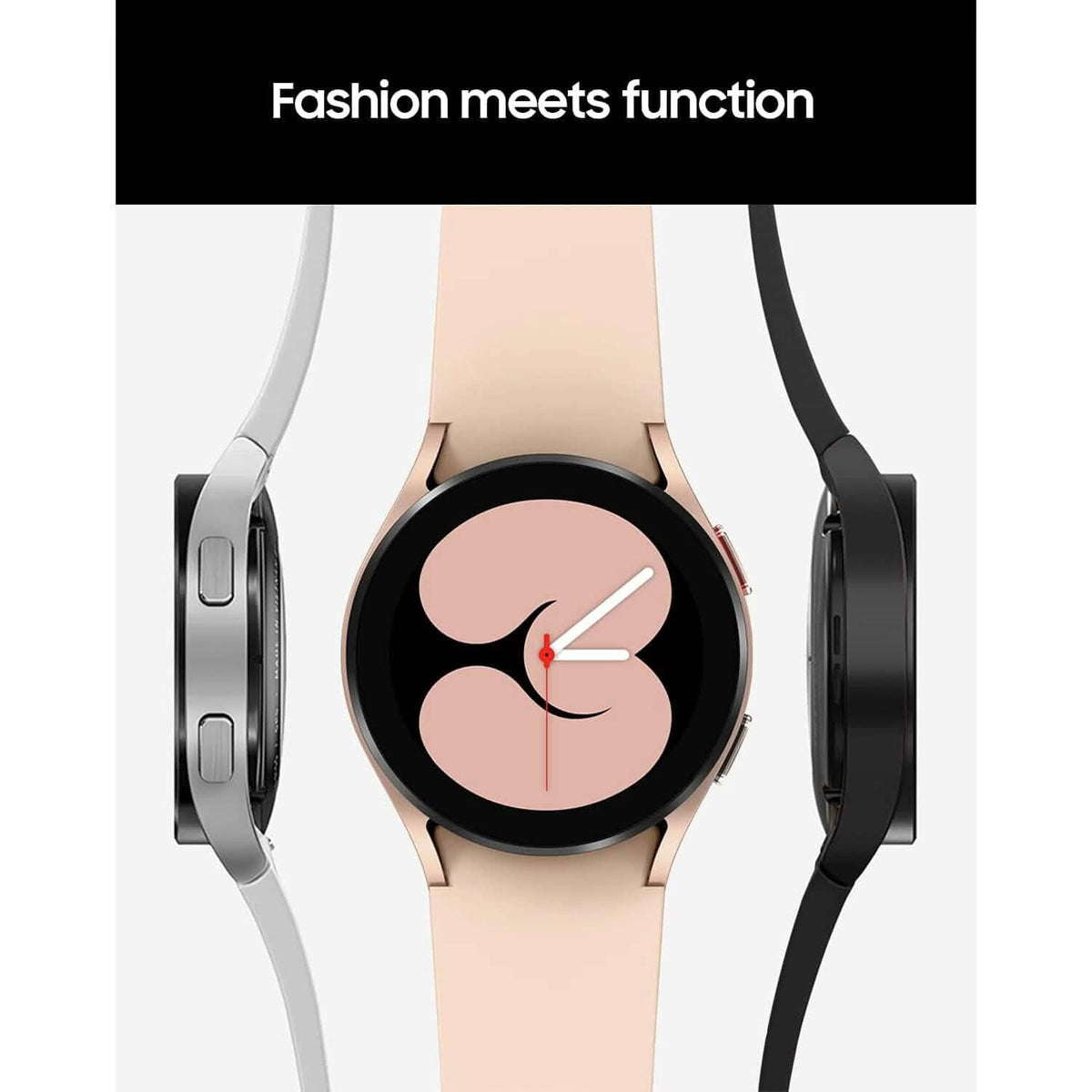 Samsung Galaxy Watch 4 40mm Smartwatch LTE US Version Pink Gold (Refurbished) - A-1 Thread Vault