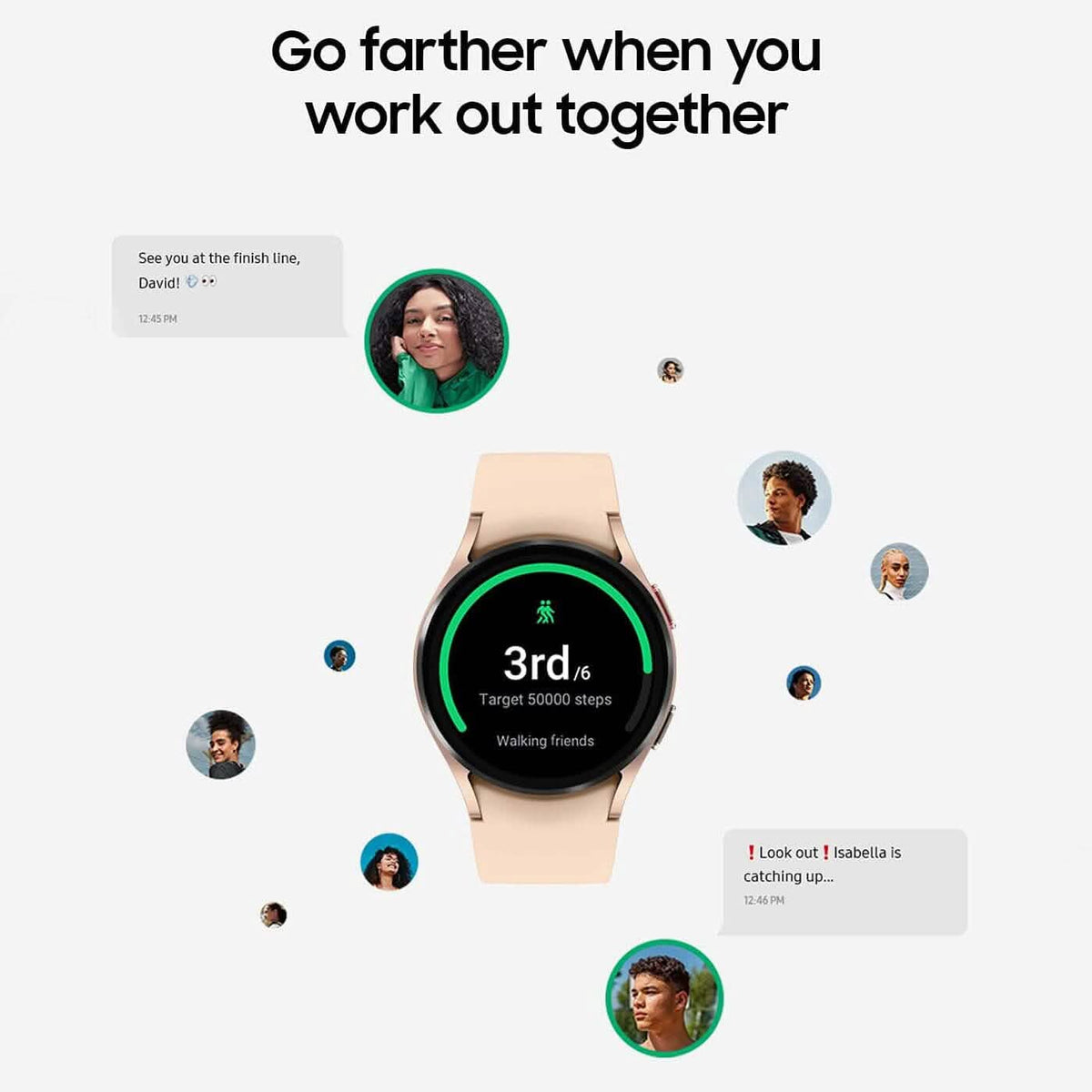 Samsung Galaxy Watch 4 40MM Smartwatch with ECG Monitor Tracker (Refurbished) - A-1 Thread Vault