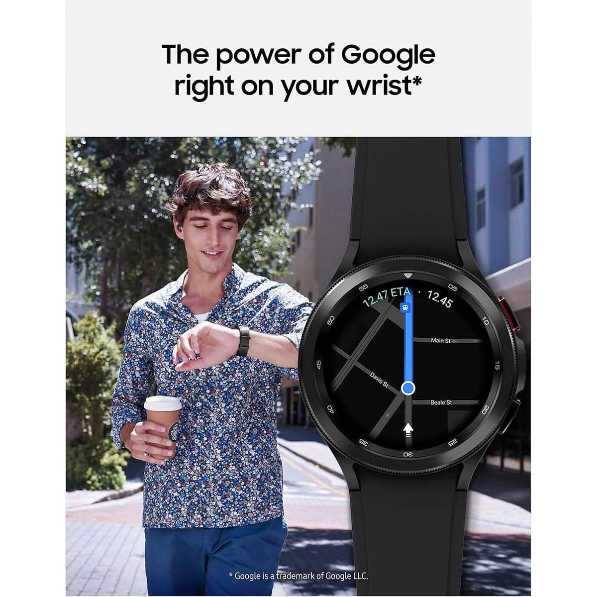 Samsung Galaxy Watch 4 Classic - 46mm LTE - Stainless Steel - A-1 Thread Vault