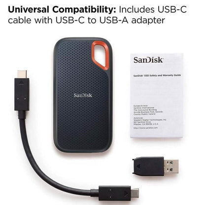 SanDisk 4TB Extreme Portable SSD (Refurbished) - A-1 Thread Vault
