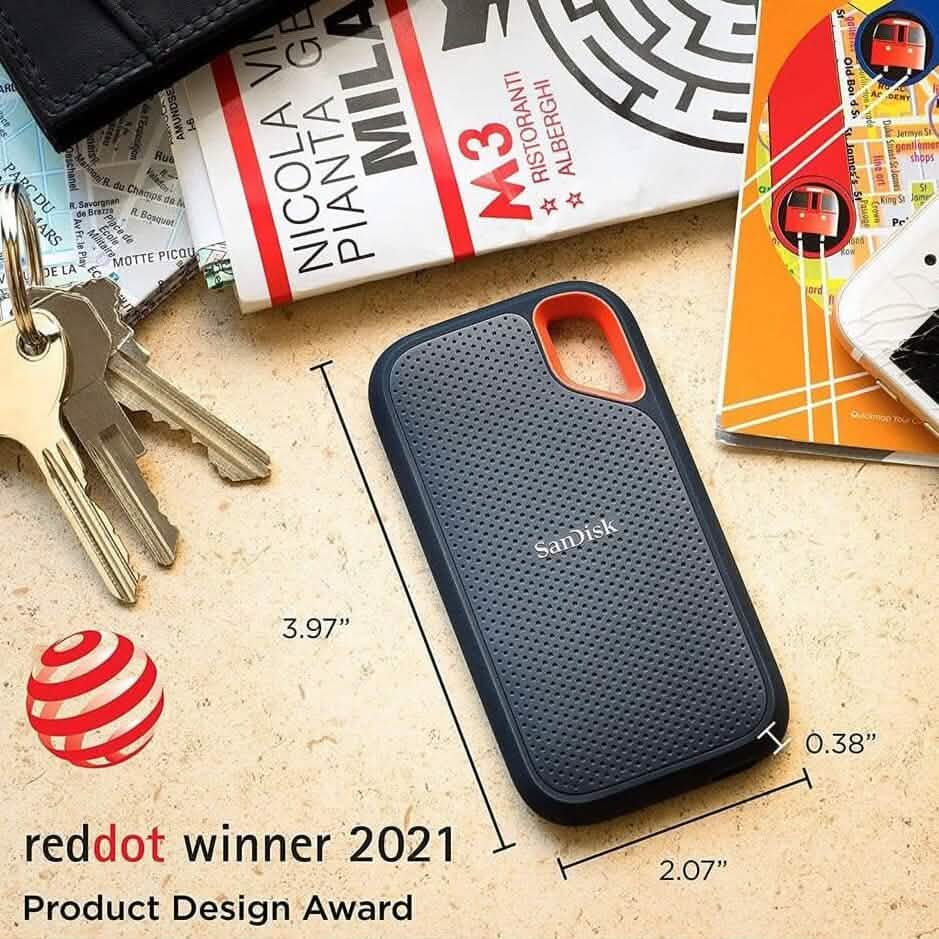 SanDisk 4TB Extreme Portable SSD (Refurbished) - A-1 Thread Vault