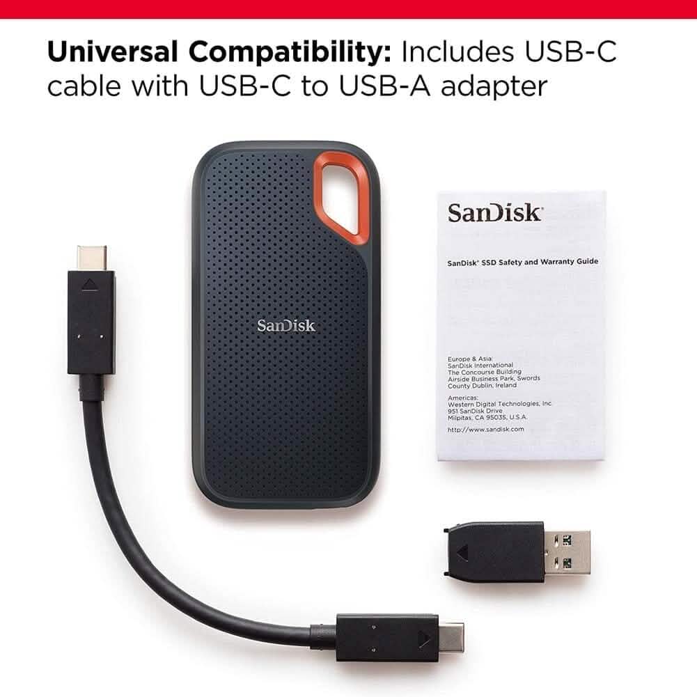 SanDisk 4TB Extreme Portable SSD (Refurbished) - A-1 Thread Vault
