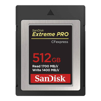 SanDisk 512GB Extreme PRO CFexpress Card (Refurbished) - A-1 Thread Vault