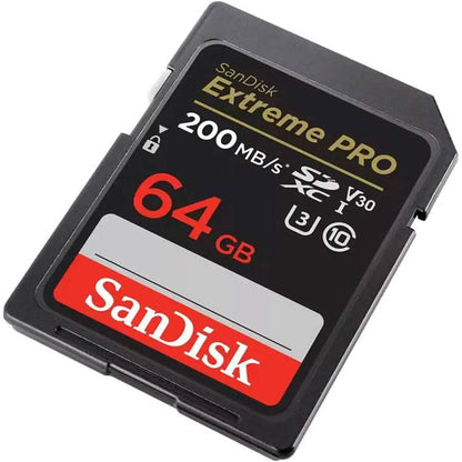 SanDisk 64GB Extreme PRO UHS-I SDXC Memory Card (Refurbished) - A-1 Thread Vault