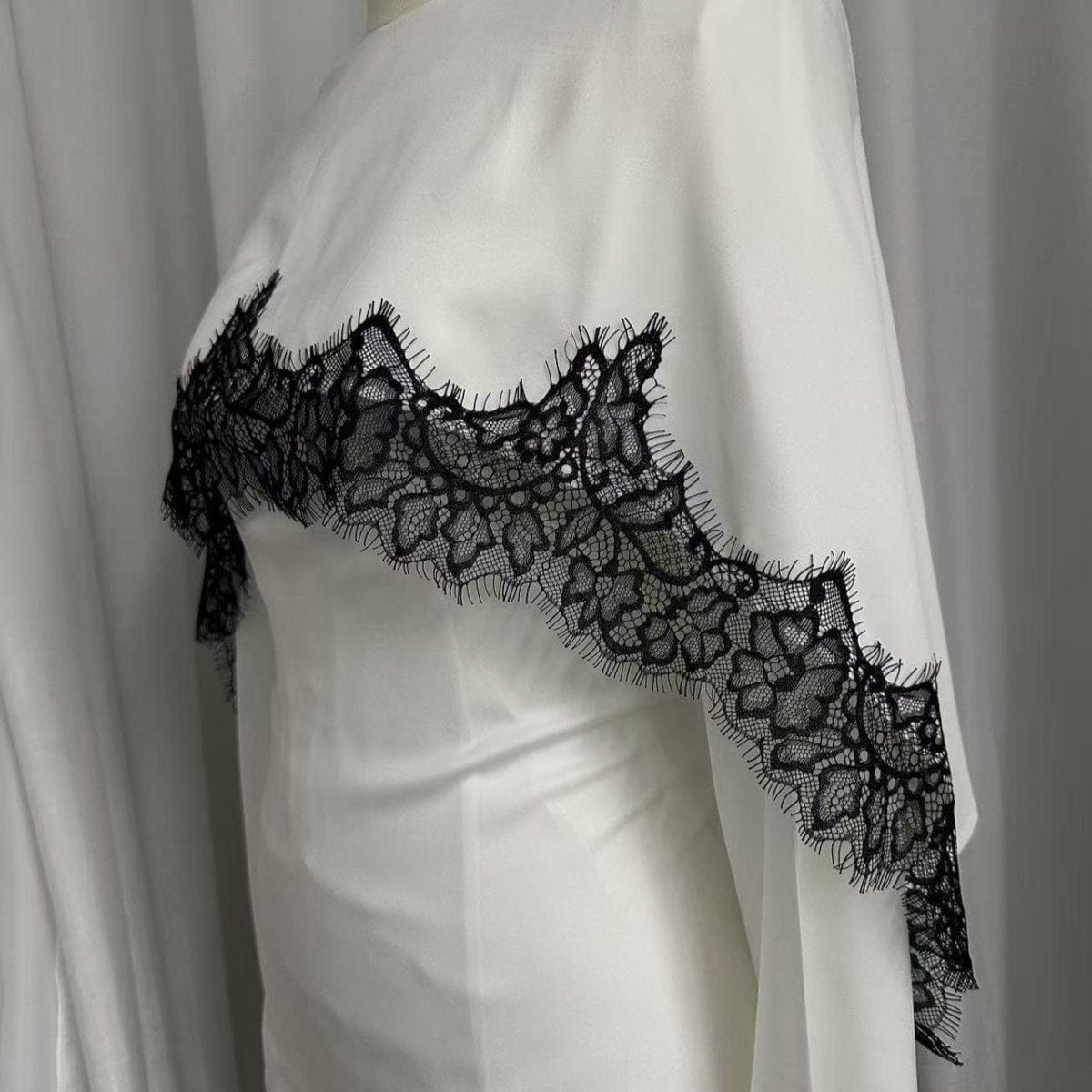 Satin Lace Trim Top(MS433) - A-1 Thread Vault