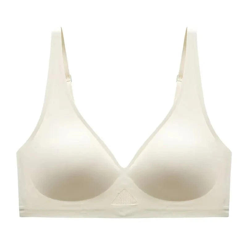 Seamless Bras For Women Push-Up Bra With Pads U-Shape Back Non-wire Brasiere Underwear Breathable V-Neck Sexy Lingerie S-XL - A-1 Thread Vault
