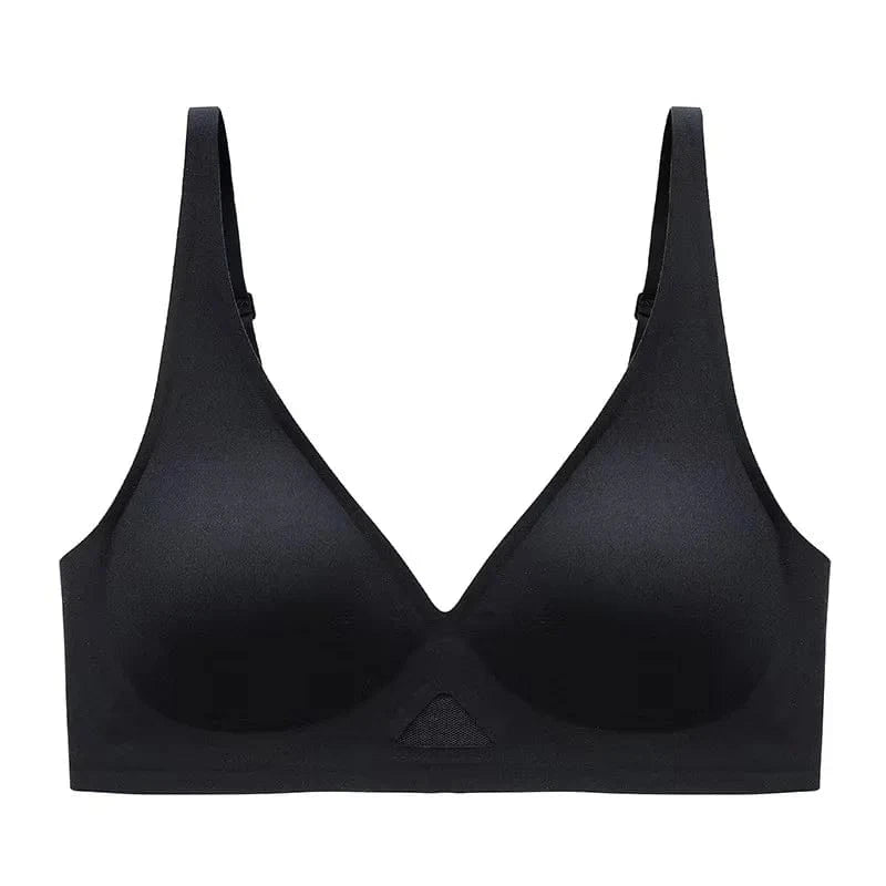 Seamless Bras For Women Push-Up Bra With Pads U-Shape Back Non-wire Brasiere Underwear Breathable V-Neck Sexy Lingerie S-XL - A-1 Thread Vault