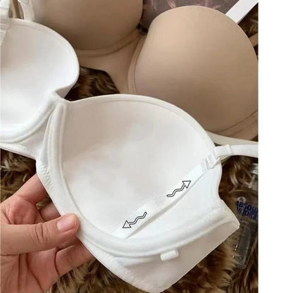 Seamless Bras For Women Underwear Push Up Bra 1/2 Cup Bralette Comfort Soft Invisible Brassiere Non-wire Simple Sexy Lingerie - A-1 Thread Vault