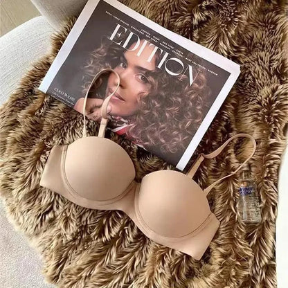 Seamless Bras For Women Underwear Push Up Bra 1/2 Cup Bralette Comfort Soft Invisible Brassiere Non-wire Simple Sexy Lingerie - A-1 Thread Vault