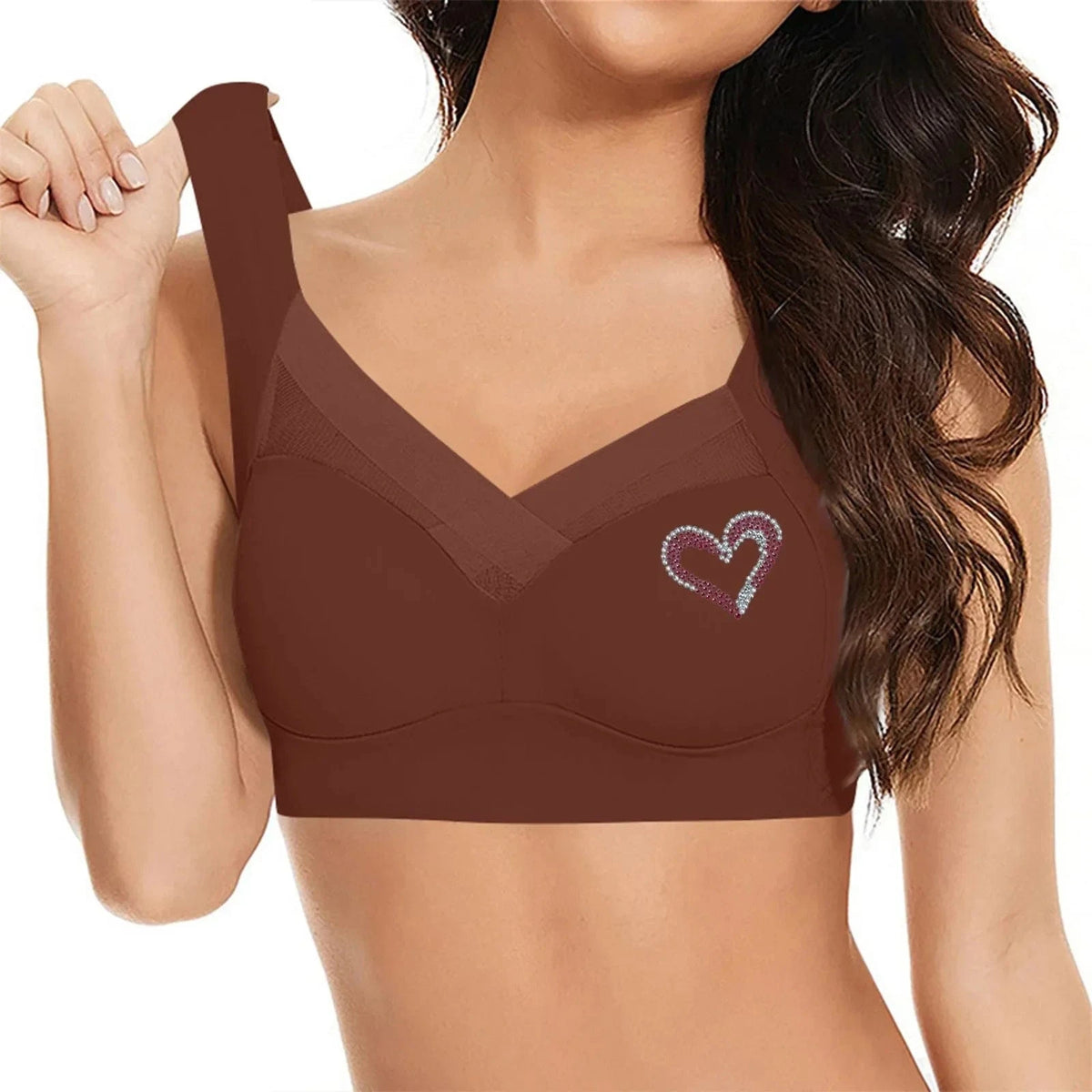 Seamless Support Bra Women Plus Size Comfort Wireless T Shirt Bra Side Smoothing Full Coverage Everyday Lingerie Breathable - A-1 Thread Vault