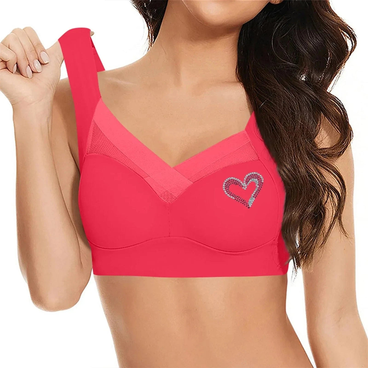 Seamless Support Bra Women Plus Size Comfort Wireless T Shirt Bra Side Smoothing Full Coverage Everyday Lingerie Breathable - A-1 Thread Vault