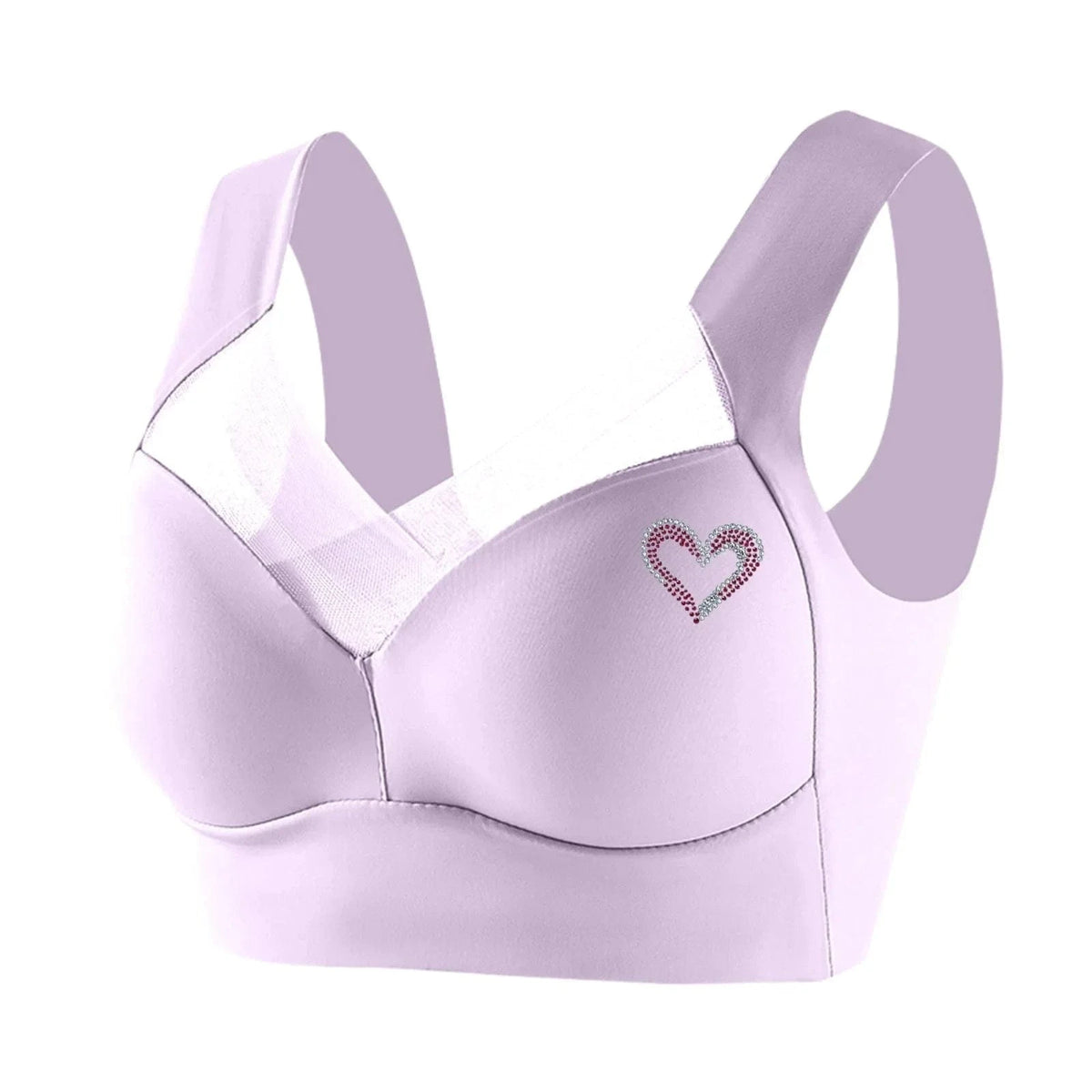 Seamless Support Bra Women Plus Size Comfort Wireless T Shirt Bra Side Smoothing Full Coverage Everyday Lingerie Breathable - A-1 Thread Vault