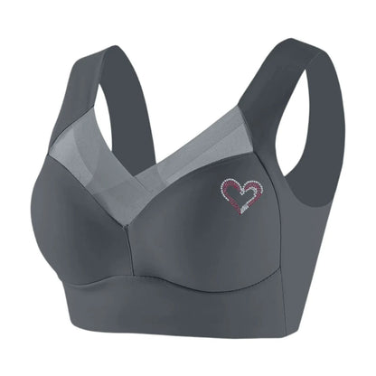 Seamless Support Bra Women Plus Size Comfort Wireless T Shirt Bra Side Smoothing Full Coverage Everyday Lingerie Breathable - A-1 Thread Vault