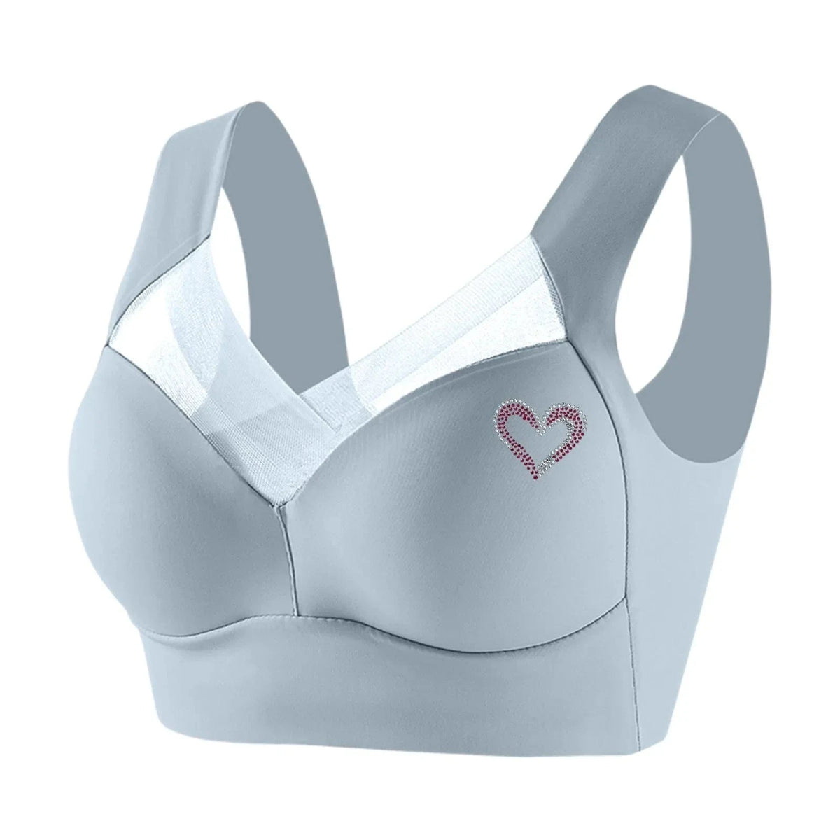 Seamless Support Bra Women Plus Size Comfort Wireless T Shirt Bra Side Smoothing Full Coverage Everyday Lingerie Breathable - A-1 Thread Vault