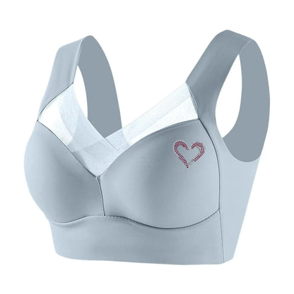 Seamless Support Bra Women Plus Size Comfort Wireless T Shirt Bra Side Smoothing Full Coverage Everyday Lingerie Breathable - A-1 Thread Vault