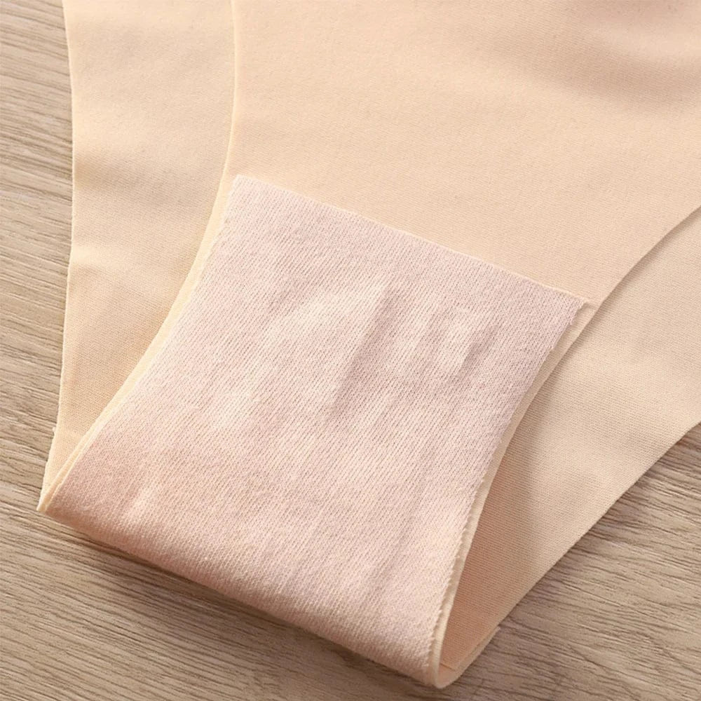 Seamless Thongs for Women No Show Thong V-waisted Stretch Breathable Sexy Panties Underwear 4 Pack - A-1 Thread Vault