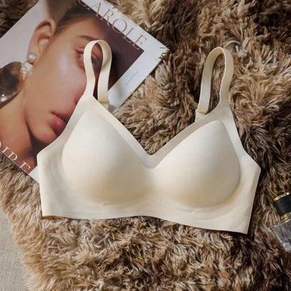 Seamless Underwear For Women With Small Breasts, Push-up, No Rims, Soft Support Sports Bra, Large Breasts, Small And Thin - A-1 Thread Vault