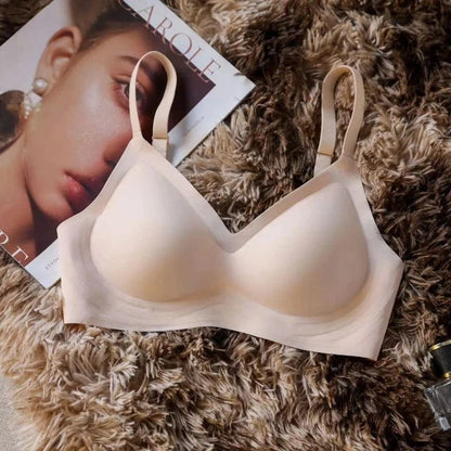 Seamless Underwear For Women With Small Breasts, Push-up, No Rims, Soft Support Sports Bra, Large Breasts, Small And Thin - A-1 Thread Vault