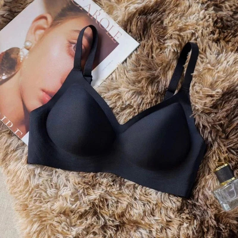 Seamless Underwear For Women With Small Breasts, Push-up, No Rims, Soft Support Sports Bra, Large Breasts, Small And Thin - A-1 Thread Vault