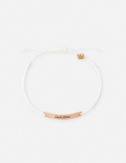Seek Him Bracelet - A-1 Thread Vault