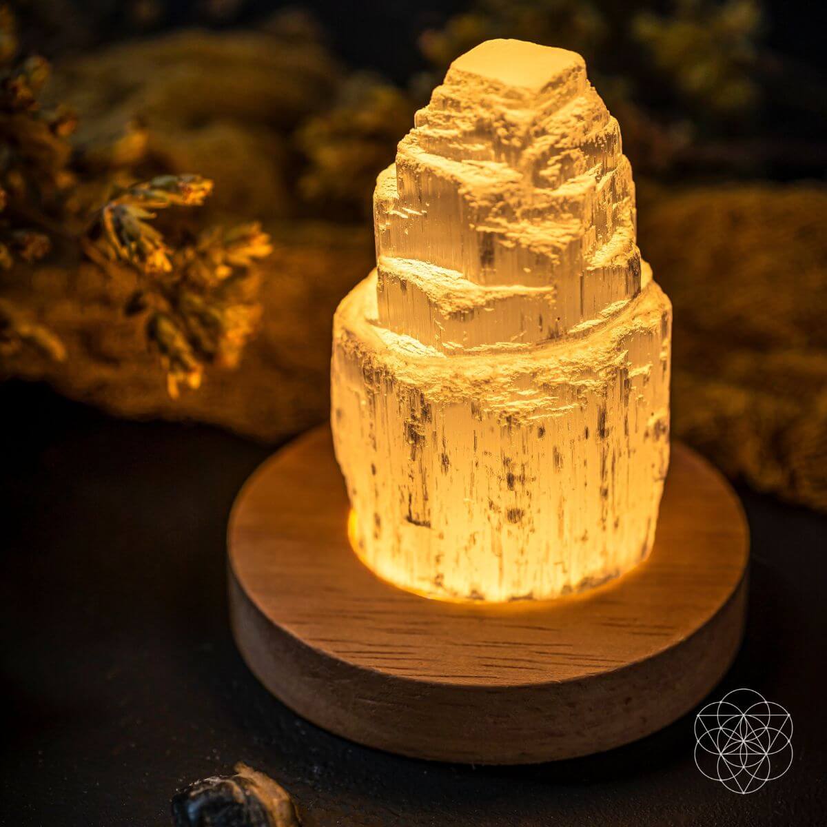 Selenite Cleansing Lamp - A-1 Thread Vault