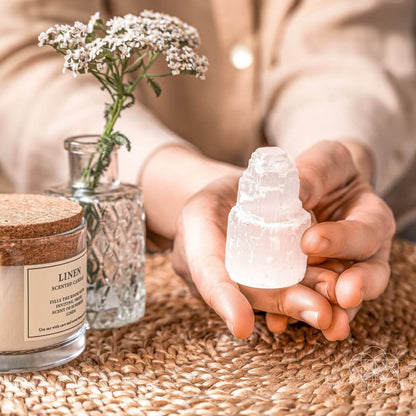Selenite Cleansing Lamp - A-1 Thread Vault
