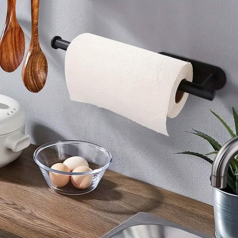 Self-Adhesive Under Cabinet Paper Towel Holder - A-1 Thread Vault