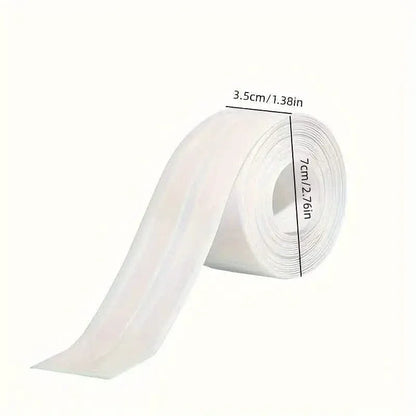 Self-Adhesive Waterproof Caulk Strip - Moisture-Resistant Sealing Tape for Kitchen & Bathroom - A-1 Thread Vault