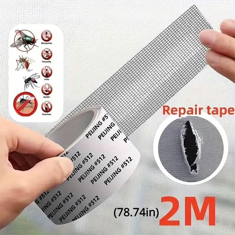 Self-Adhesive Window Screen Tape Mesh Repair Patch - A-1 Thread Vault