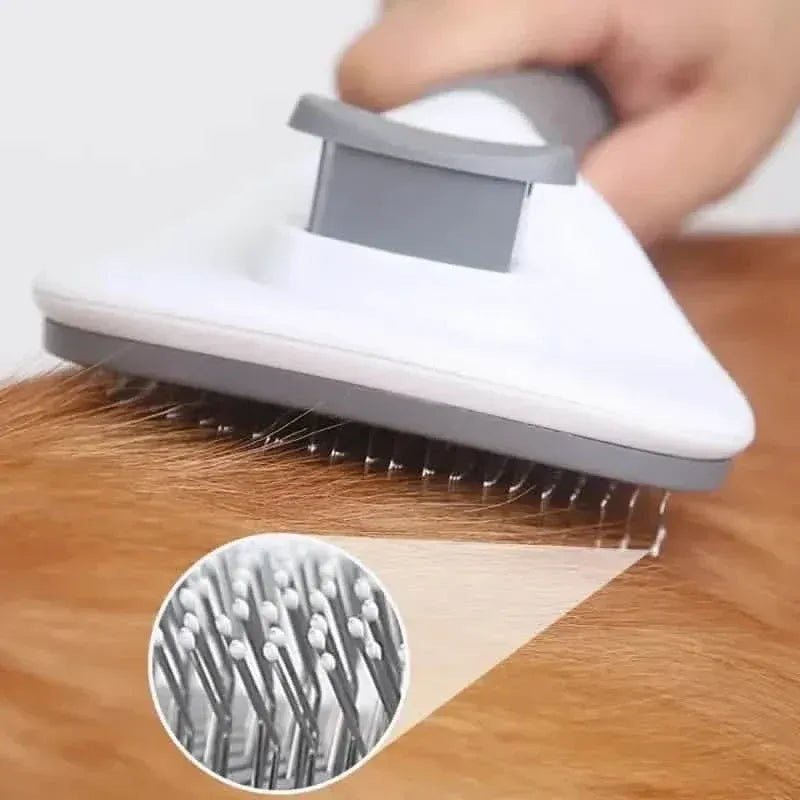 Self Cleaning Slicker Brush Suitable for Pets with Long or Short Hair - A-1 Thread Vault