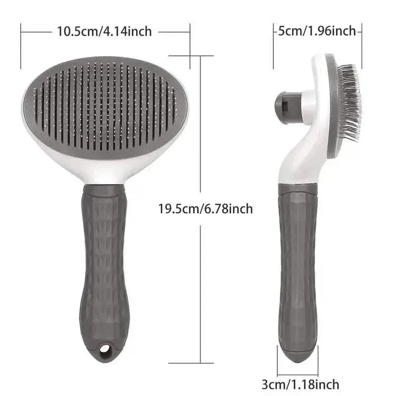 Self Cleaning Slicker Brush Suitable for Pets with Long or Short Hair - A-1 Thread Vault