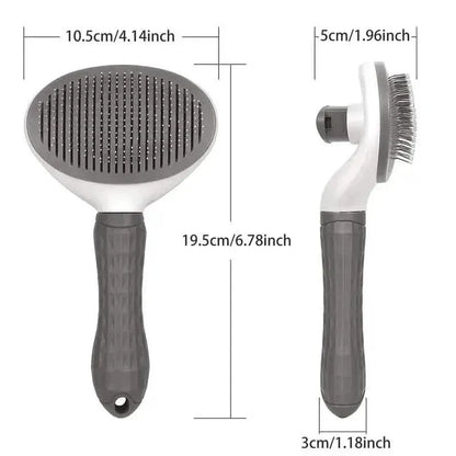 Self Cleaning Slicker Brush Suitable for Pets with Long or Short Hair - A-1 Thread Vault