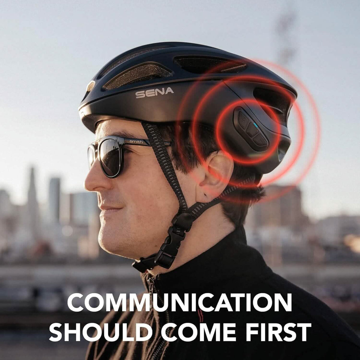 Sena R1 / R1 EVO Smart Communications Cycling Helmet (Refurbished) - A-1 Thread Vault