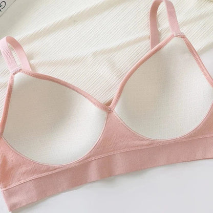 [set]Newest Sexy Lace Underwear Set Padded Bra Set Without Steel Ring Solid Women's Underwear Brassiere Comfortable Fitness Crop - A-1 Thread Vault