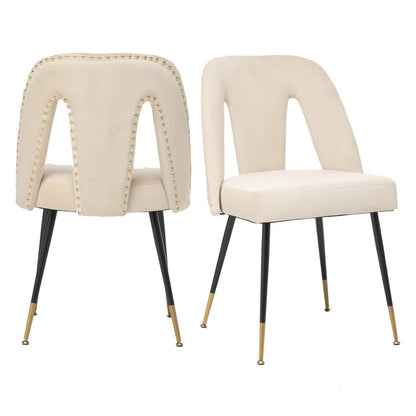 Set of 2: Modern Dining Chairs - A-1 Thread Vault