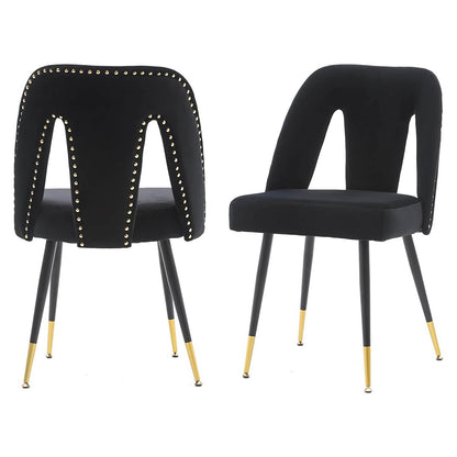 Set of 2: Modern Dining Chairs - A-1 Thread Vault