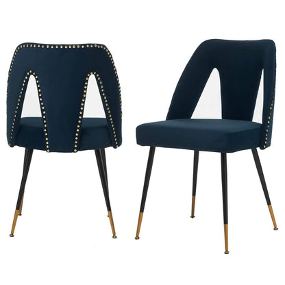 Set of 2: Modern Dining Chairs - A-1 Thread Vault